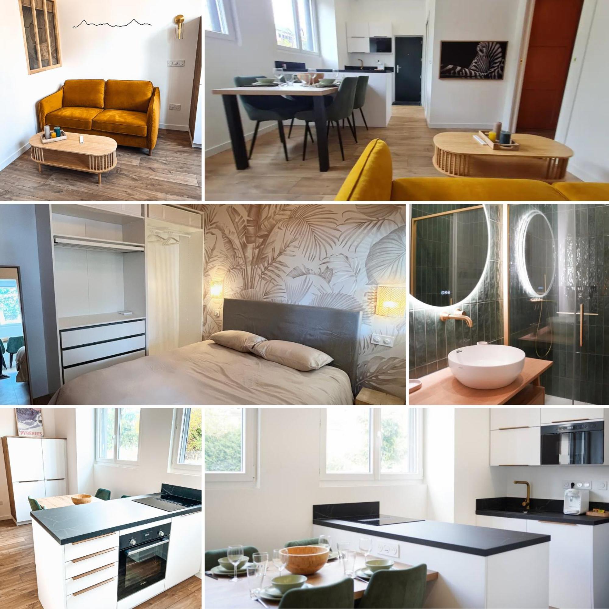Ferienwohnung Le Raffine Loustal-Oc Tarbes Pyrenees Exterior foto